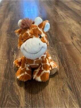 Precious Moments Orange and Cream Giraffe Plush